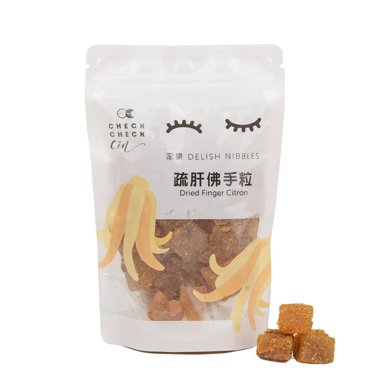 CHECKCHECKCIN Delish Nibbles - Dried Finger Citron  (80g)