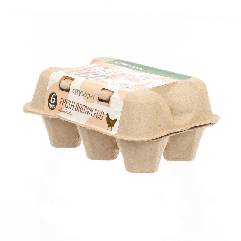 CITYSUPER 日本鮮啡雞蛋  (6pcs)