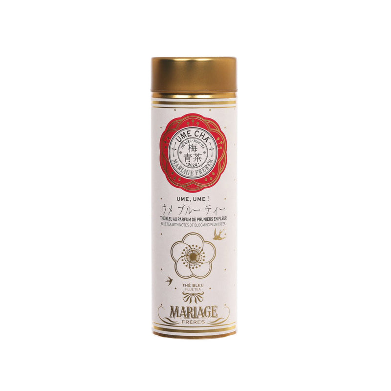 MARIAGE FRERES Ume Cha Blue Tea Leaves with Fragrance of Blossoming Plum Trees  (80g)