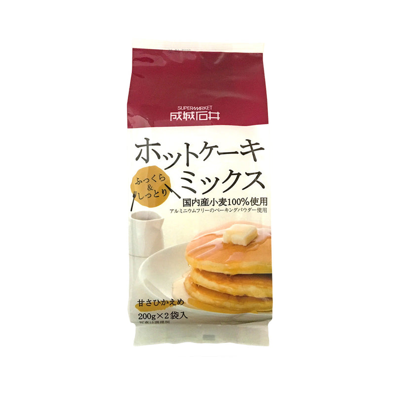 SEIJOISHII 100% Hokkaido Wheat Pancake Mix  (2 x 200g)