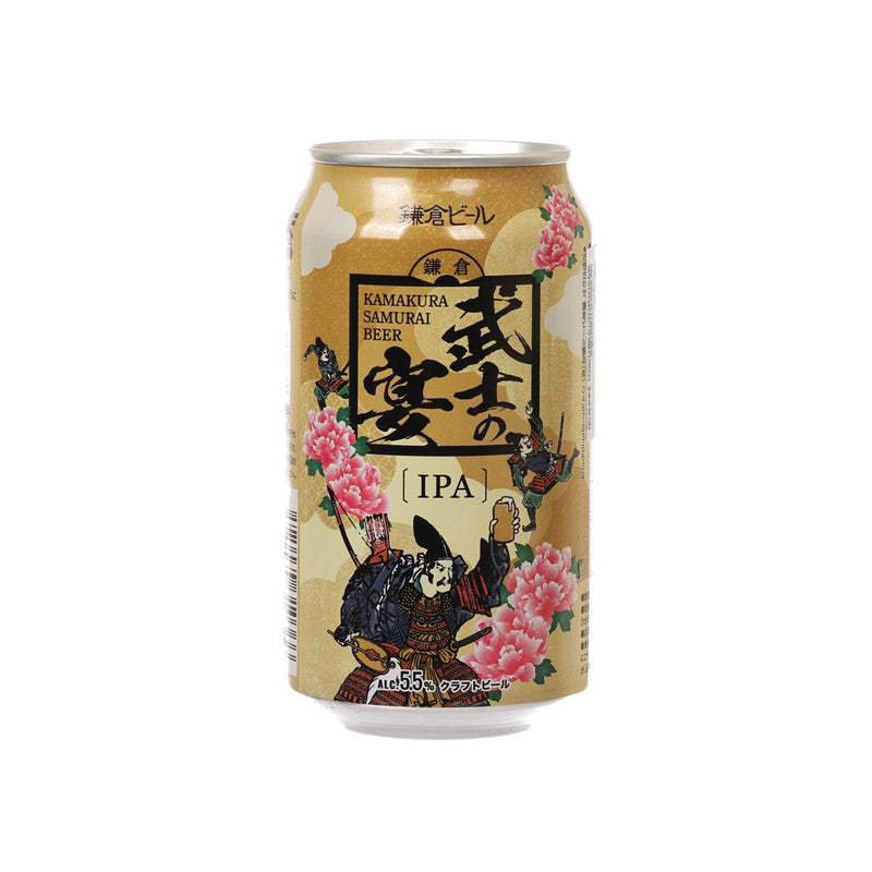KAMAKURABEER Samurai Beer - Banquet IPA (Alc 5.5%) [Can]  (350mL)
