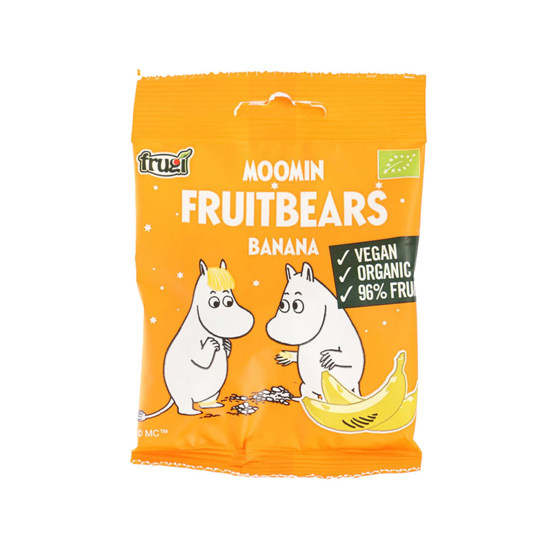 FRUGI Moomin Fruit Gummy Bears - Banana  (40g)