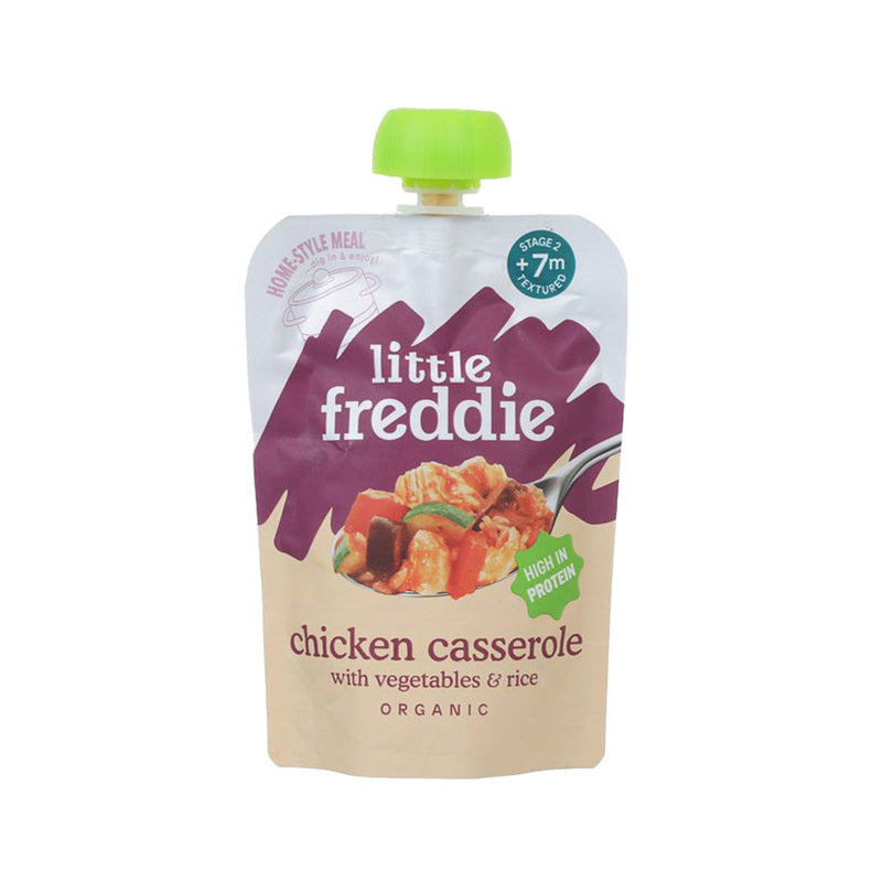 LITTLE FREDDIE Organic Chicken Casserole with Vegetables & Rice  (130g)