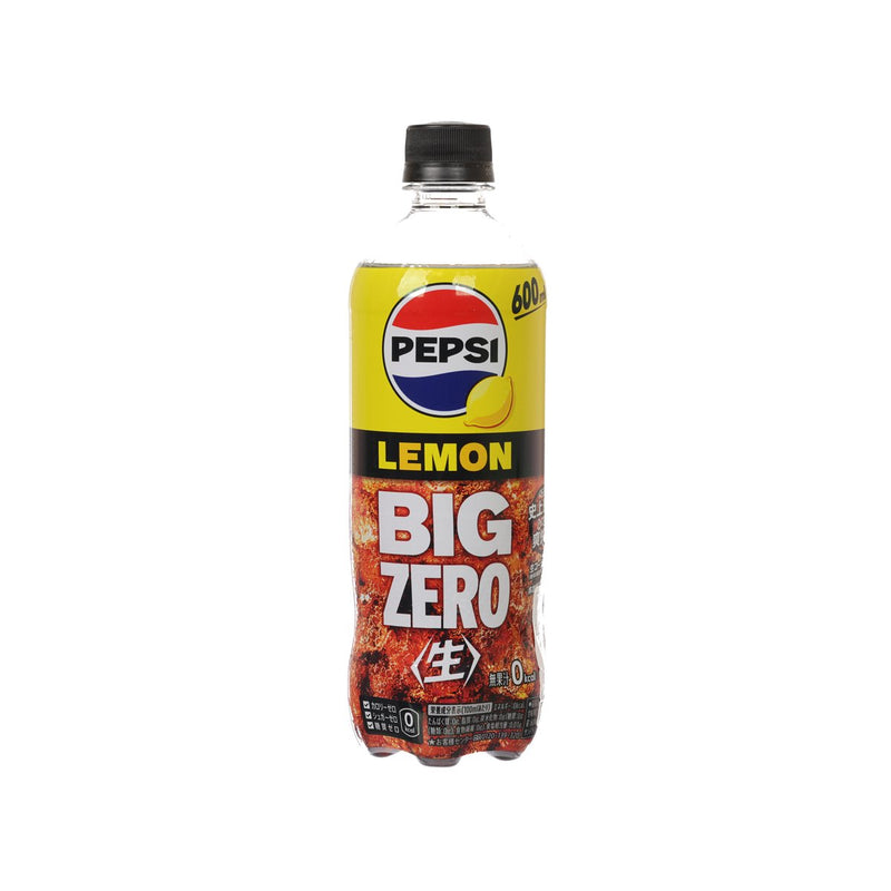 PEPSI Big Zero Coke - Lemon Flavor [PET]  (600mL)