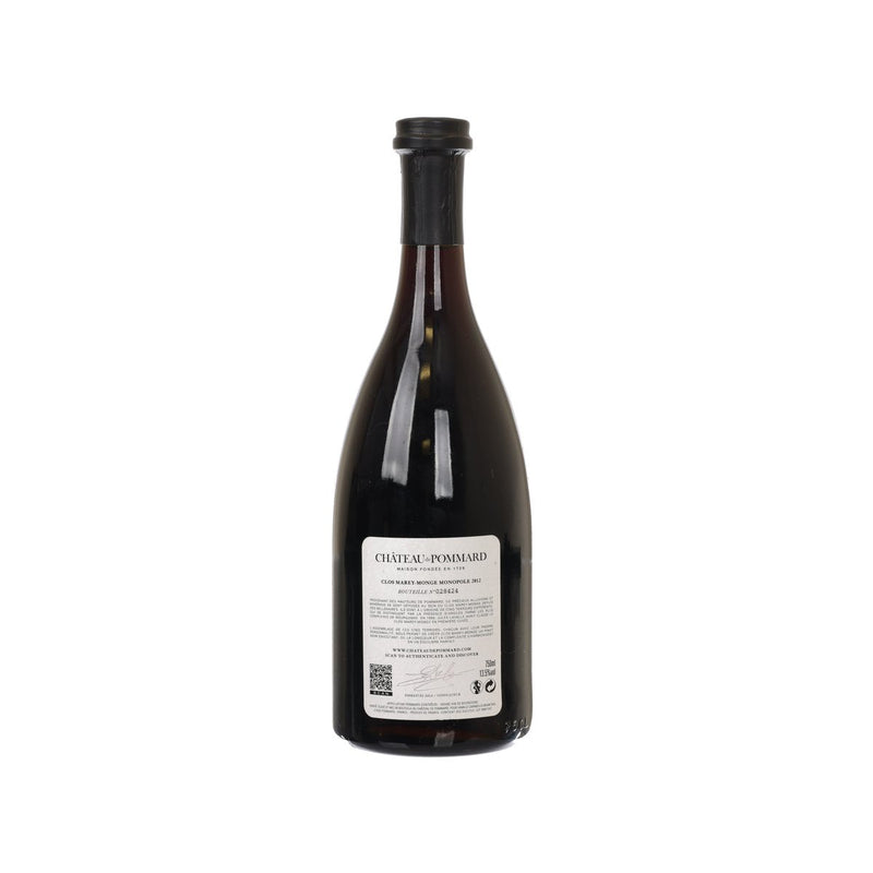 CH DE POMMARD Pommard Clos Marey-Monge Monopole 2012 (750mL)