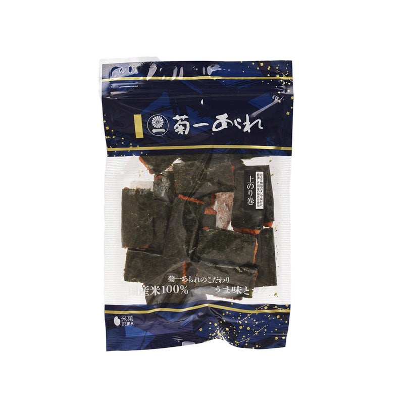 KIKUICHI ARARE Seaweed Roll Rice Cracker  (50g)