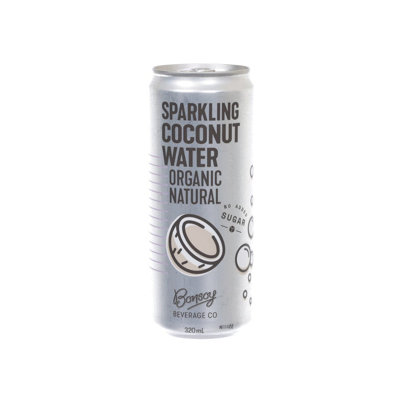 BONSOY Organic Natural Sparkling Coconut Water  (320mL)