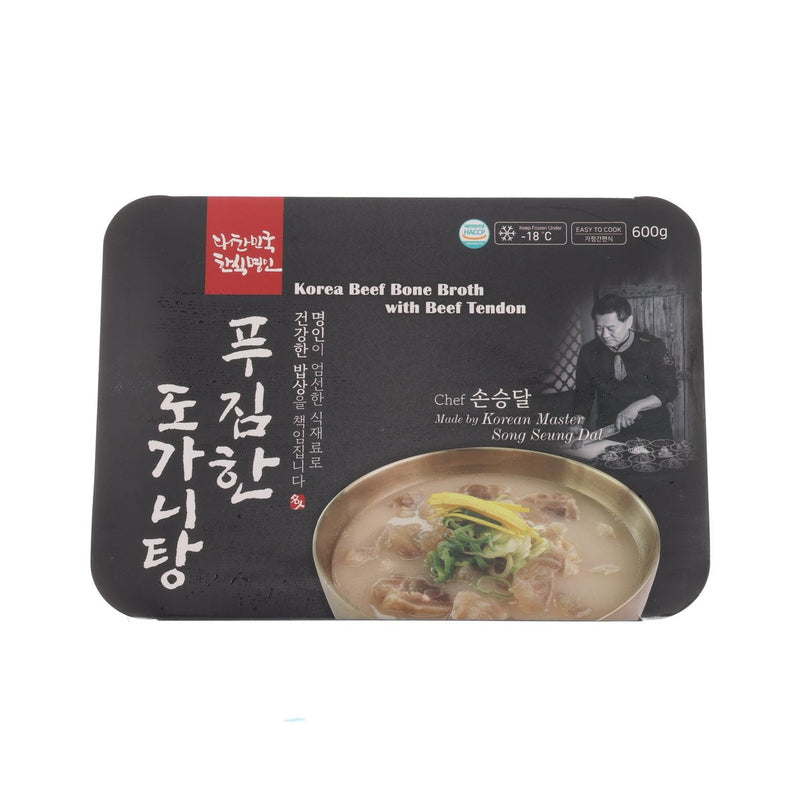 BANCHAN DANJI Korea Beef Bone Broth with Beef Tendon  (600g)
