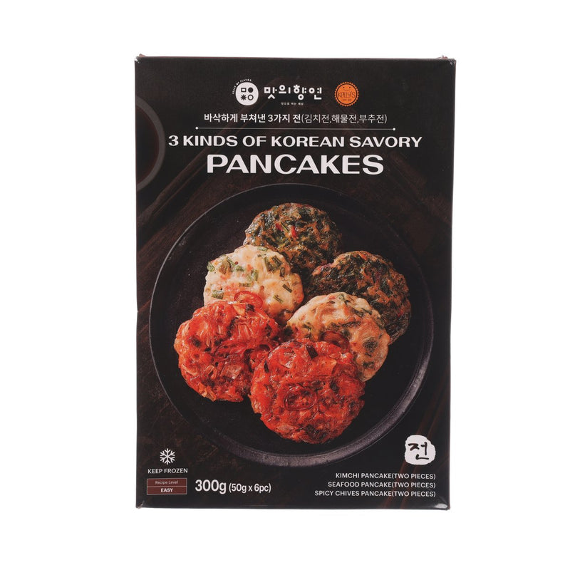 MH FOOD 3 Kinds of Korean Savory Pancakes  (300g)