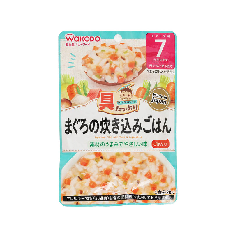 WAKODO Japanese Pilaf with Tuna & Vegetables  (80g)