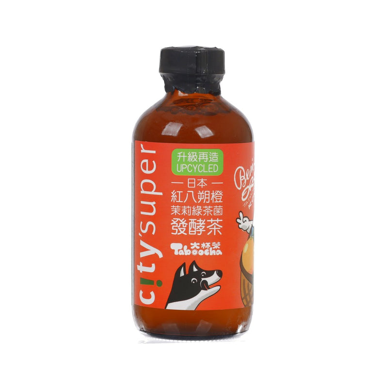 CITYSUPER X TABOOCHA Japanese Beni-Hassaku Orange Jasmine Green Tea Kombucha  (250mL)