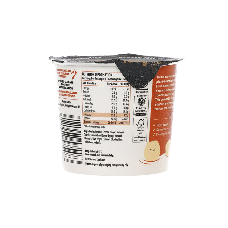 RAGLAN Coconut Yoghurt - Caramel  (150g)