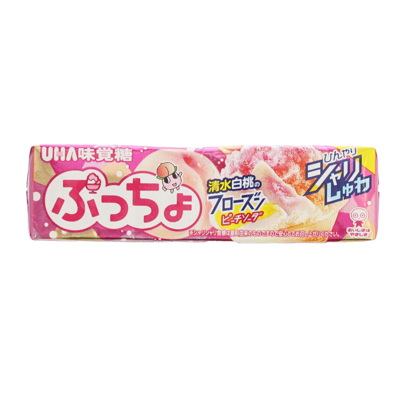 UHA MIKAKUTO Puccho Gummy - Frozen Peach Soda Flavor  (50g)