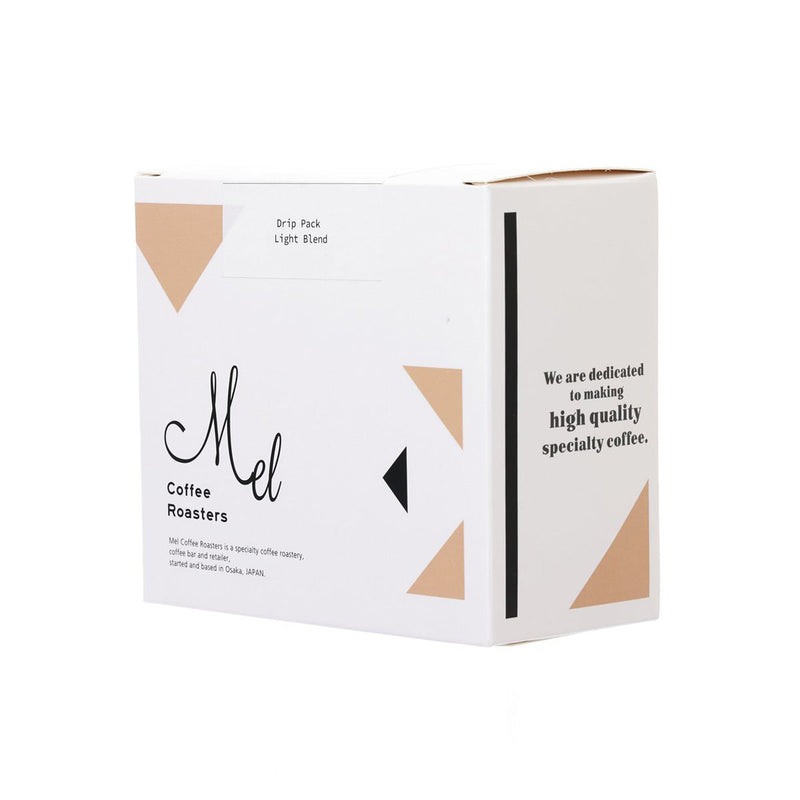 MEL COFFEE ROASTERS Drip Bag Coffee - Light Blend - Kenya & Ethiopia  (5 x 12g)
