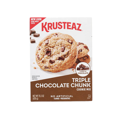 Krusteaz Triple Chocolate Cookie Mix, 439g – Gourmet Treat