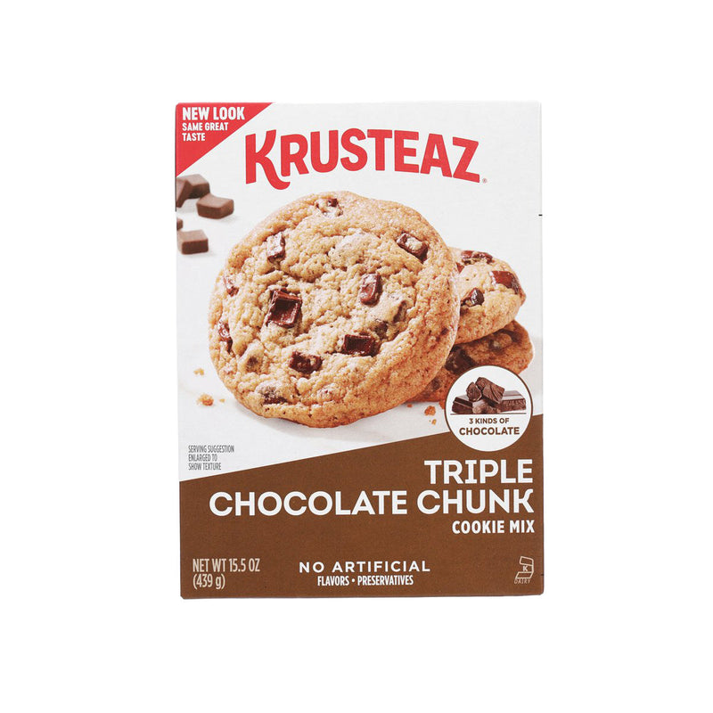 Krusteaz Triple Chocolate Cookie Mix, 439g – Gourmet Treat