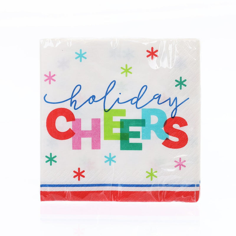 CREATIVE CONVERTING Xmas Beverage Napkin - Merry Everything  (16pcs)