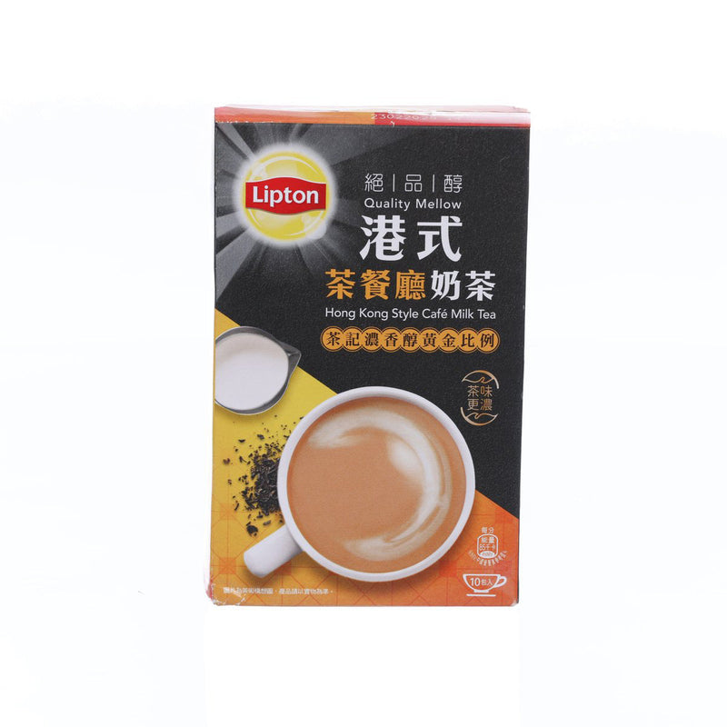 LIPTON Quality Mellow Hong Kong Style Cafe Milk Tea (10 x 19g)