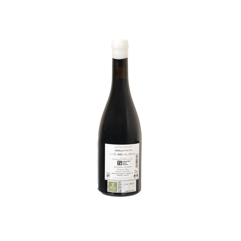 ARIZCUREN Solo Garnacha 2022 (750mL)