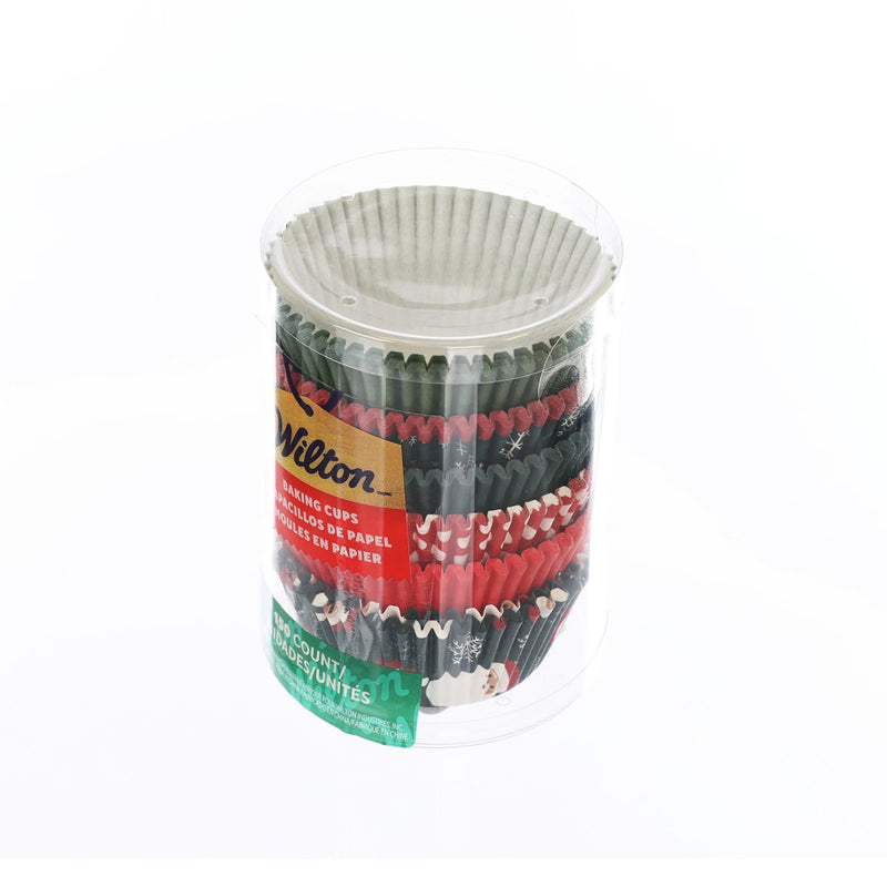 WILTON Xmas Baking Cup - Traditional
