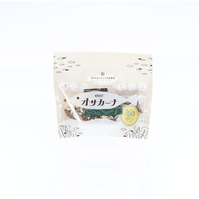 KYUNAN Oh! Sakana Snack - Dried Sardine, Almond & Cheese  (80g)
