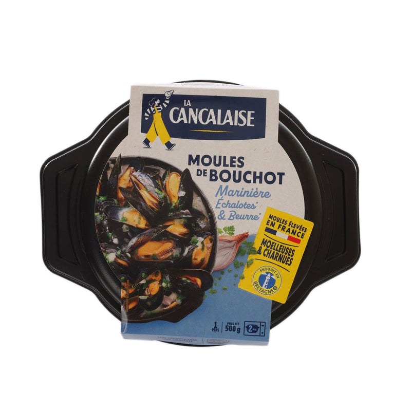 LA CANCALAISE French Cooked Blue Mussels - Shallot & Butter Marinade  (500g)