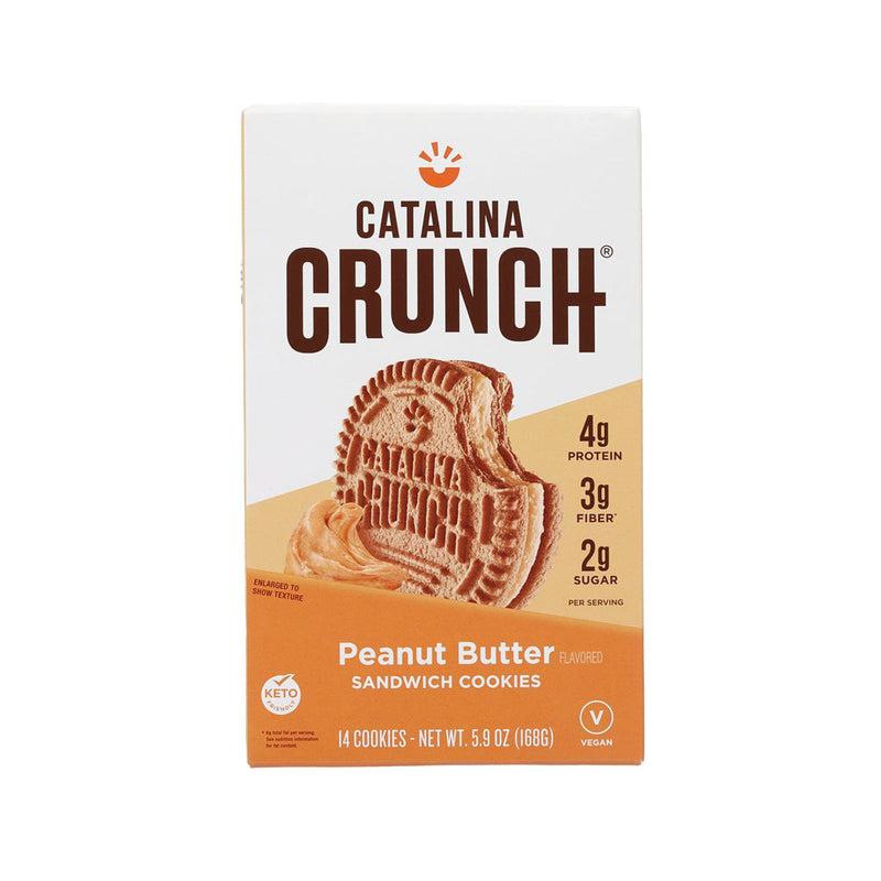 CATALINA CRUNCH Peanut Butter Sandwich Cookies  (168g)