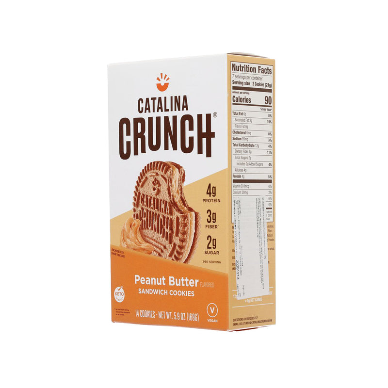 CATALINA CRUNCH Peanut Butter Sandwich Cookies  (168g)