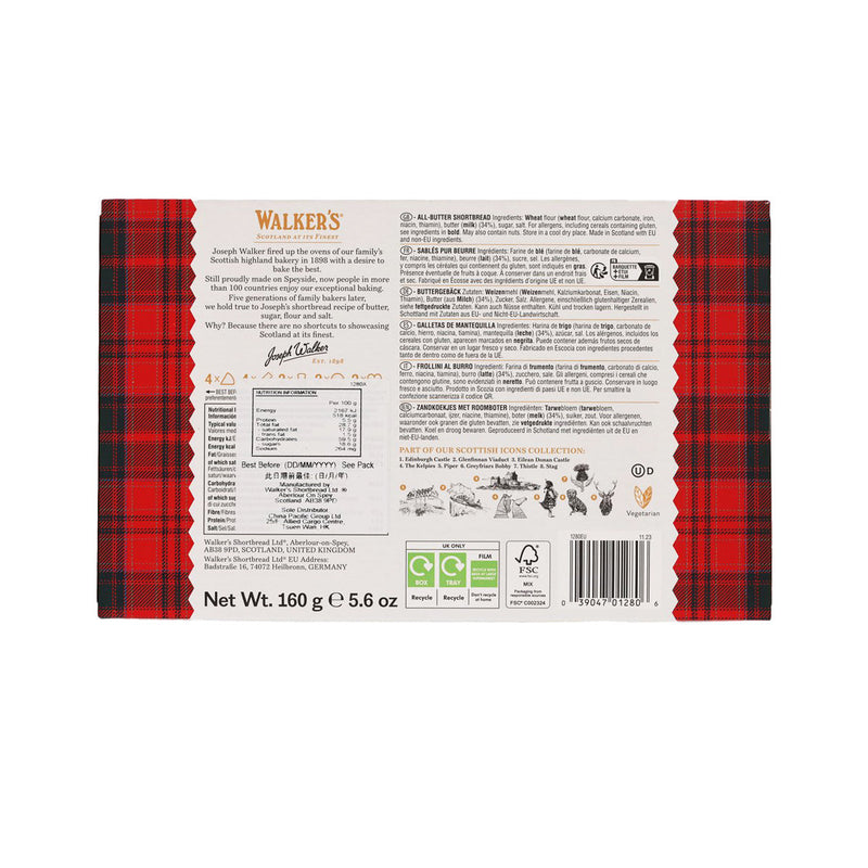 WALKERS Shortbread Assortment  (160g)