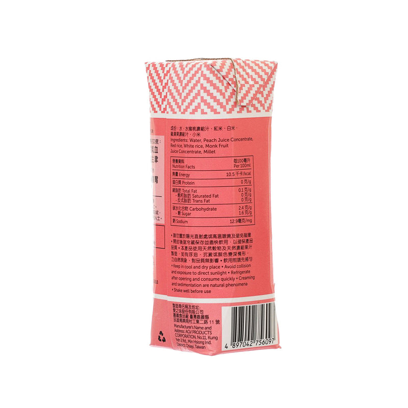 CHECKCHECKCIN Peach Rice Water  (250mL)