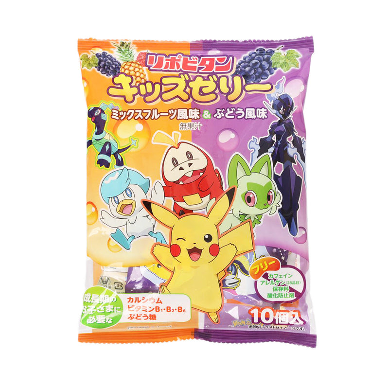 TAISHO Lipovitan Kids Assorted Jelly - Grape & Peach Flavor  (160g)