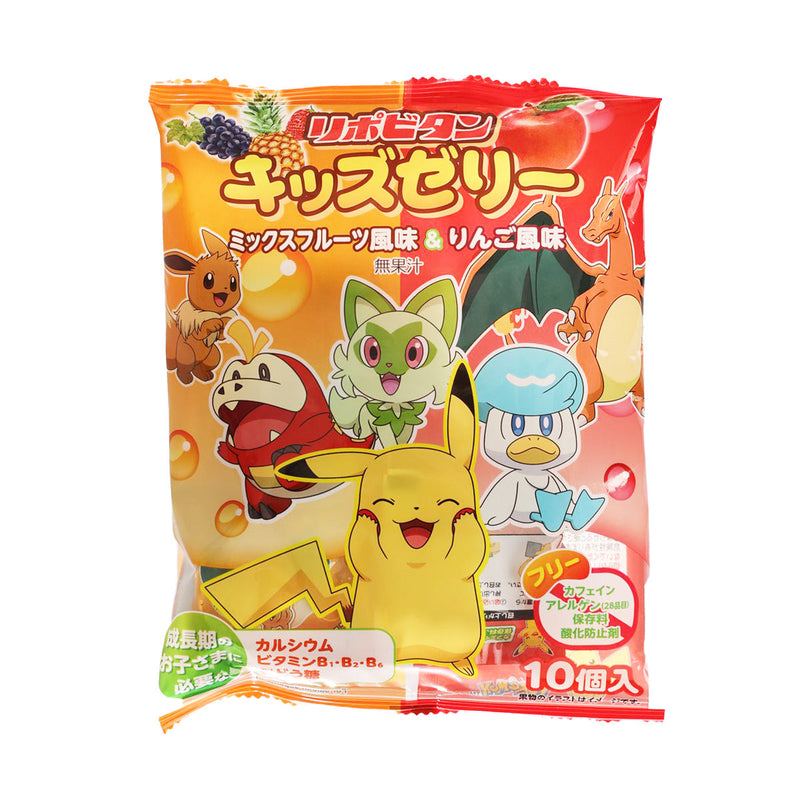 TAISHO Lipovitan Kids Assorted Jelly - Mixed Fruits & Apple Flavor  (160g)