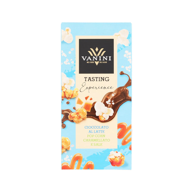 VANINI Milk Chocolate with Caramelised Roasted Corn & Salt Bar  (75g)