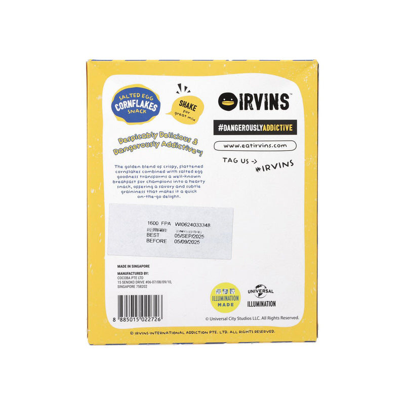 IRVINS Salted Egg Cornflakes Snack  (45g)