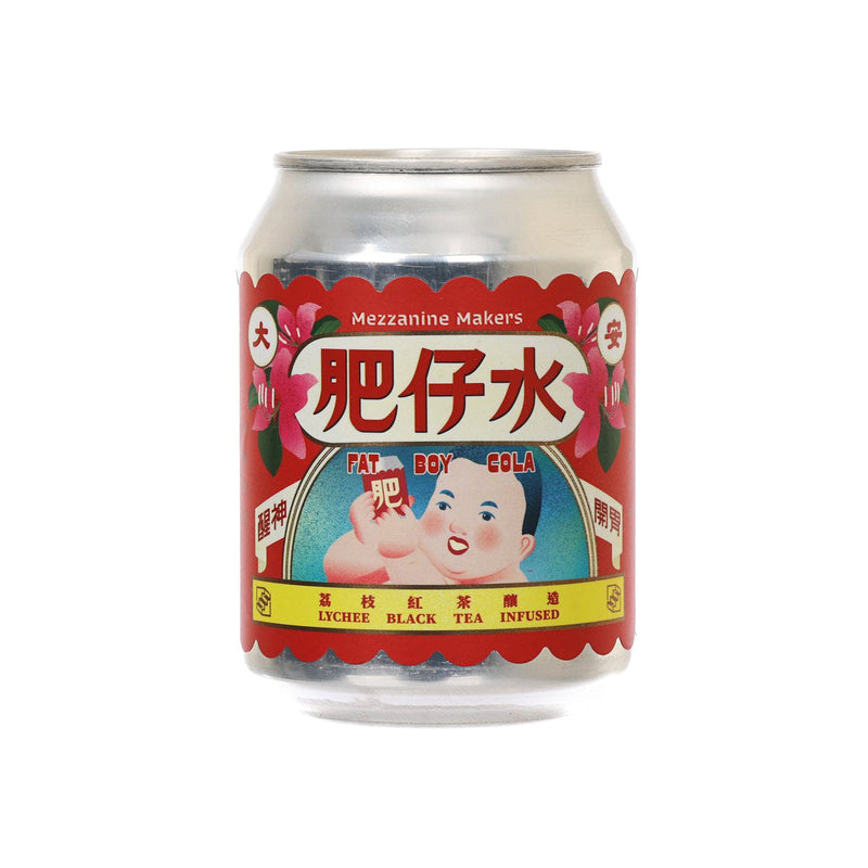 MEZZANINE MAKERS Tai On Fat Boy Cola -  Lychee Black Tea  (250mL)
