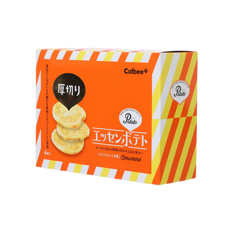 CALBEE Thick Cut Potato Chips - Beef Consomme  (68g)
