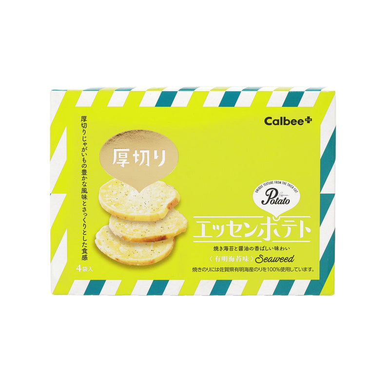 CALBEE Thick Cut Potato Chips - Seaweed  (68g)