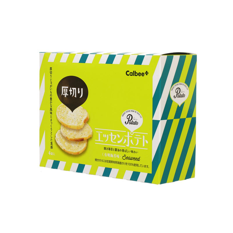 CALBEE Thick Cut Potato Chips - Seaweed  (68g)