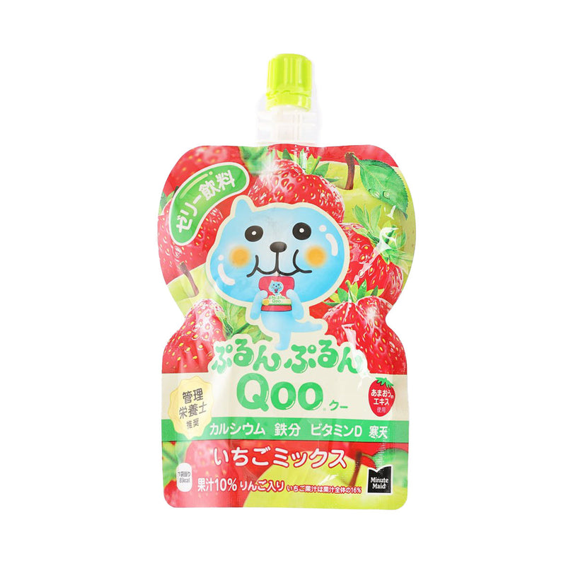 MINUTE MAID Purun Purun QOO Jelly Drink - Strawberry  (125g)