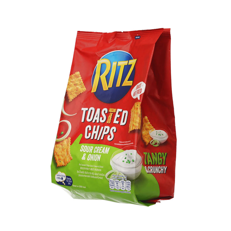 RITZ Toasted Chips - Sour Cream & Onion  (229g)
