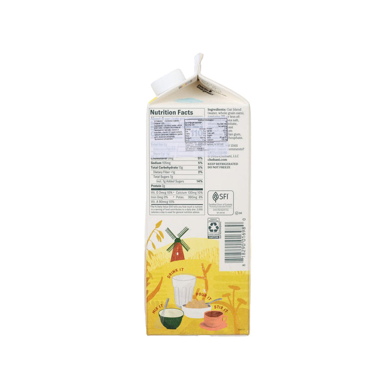 CHOBANI Oatmilk - Original  (1.53L)