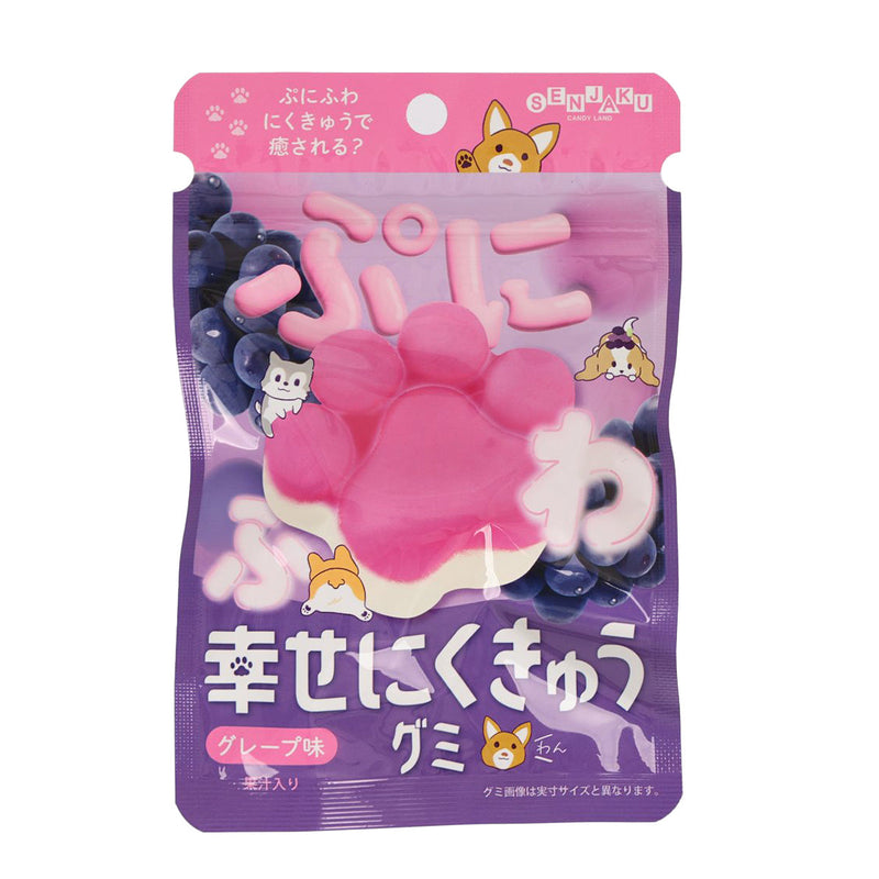 SENJAKUAME Happiness Paws Gummy [Grape]  (30g)