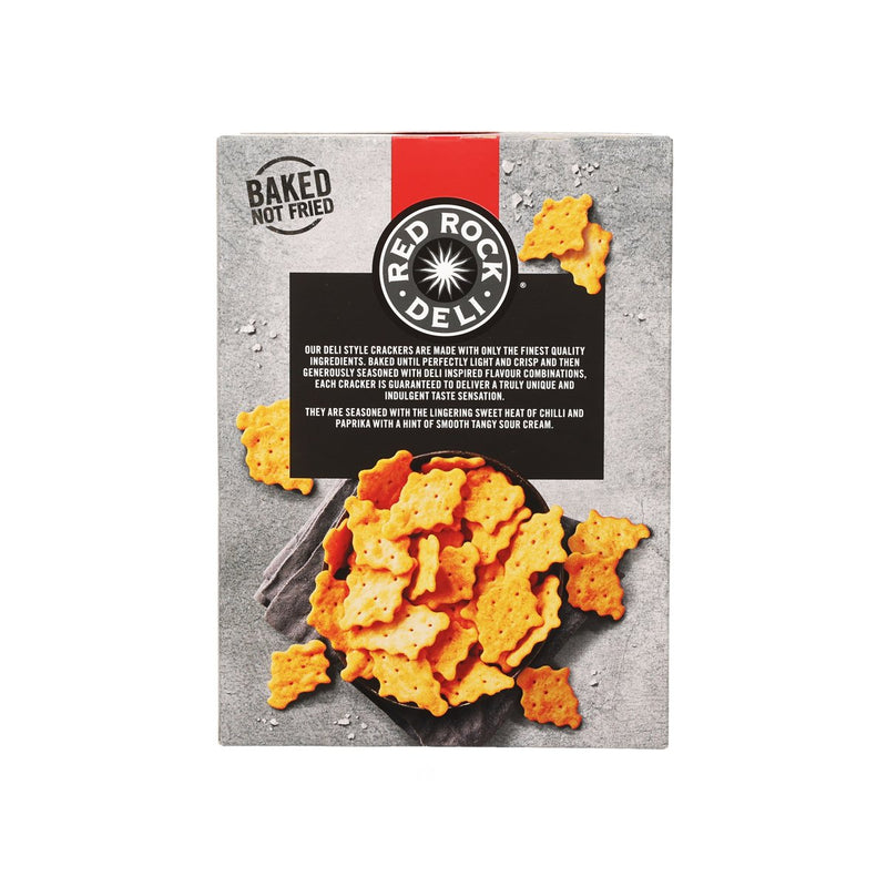 RED ROCK DELI Deli Style Crackers - Sweet Chilli & Sour Cream  (135g)