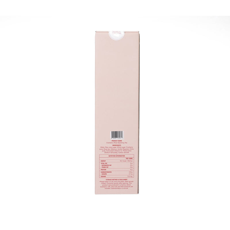 MINDFUL SPARKS Noble Truth Cranberry Rose Sparkling Tea [Bottle]  (750mL)
