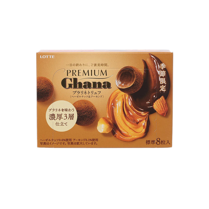 LOTTE Premium Ghana Chocolate - Praline Truffle  (49g)