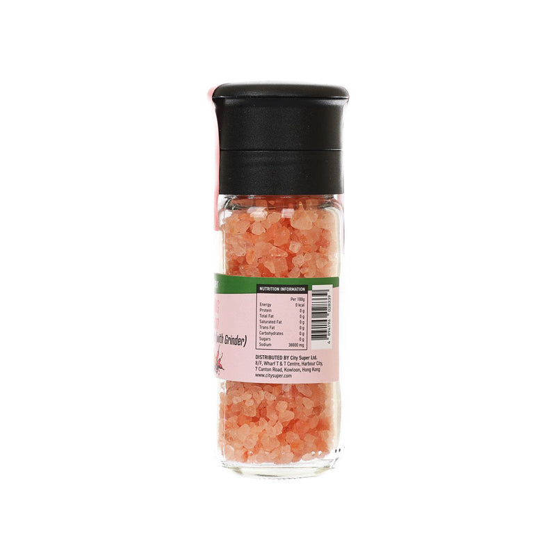 CITYSUPER Himalayan Pink Rock Salt (with Grinder)  (125g)