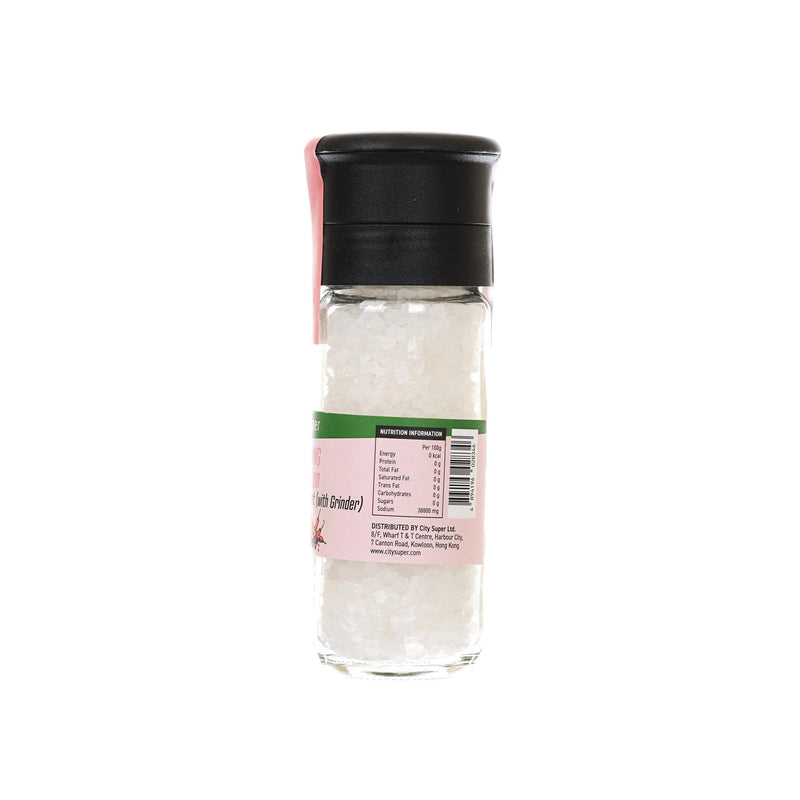 CITYSUPER Himalayan White Rock Salt (with Grinder)  (125g)