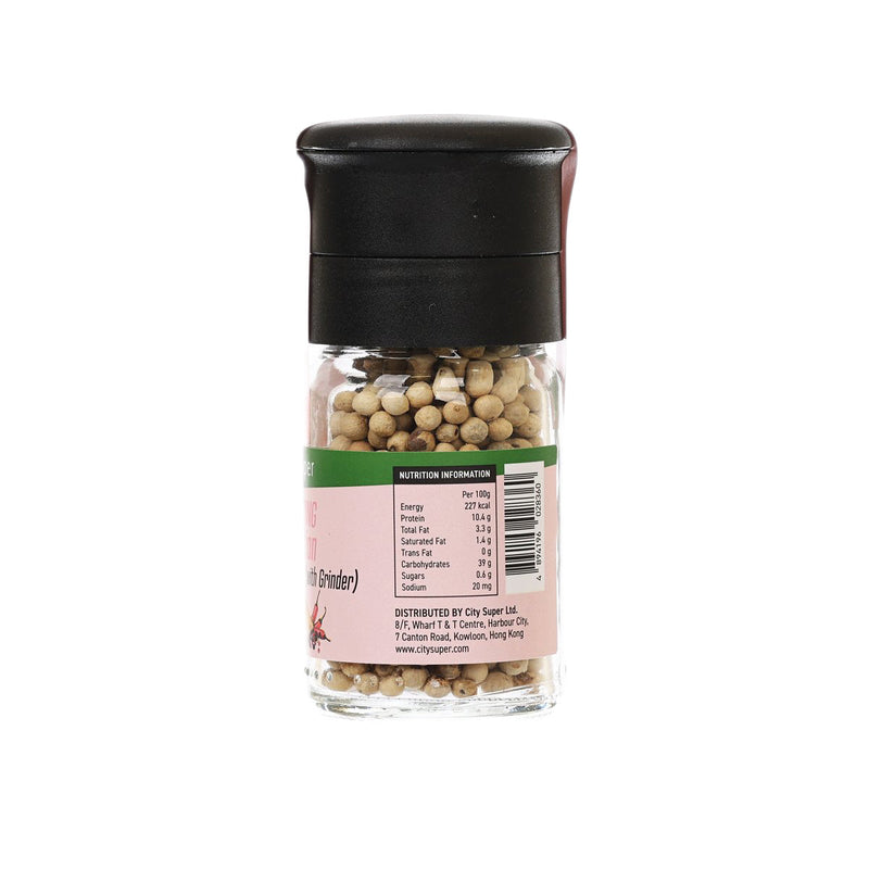 CITYSUPER White Peppercorns (with Grinder)  (35g)