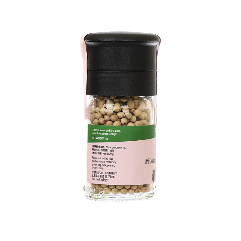 CITYSUPER White Peppercorns (with Grinder)  (35g)