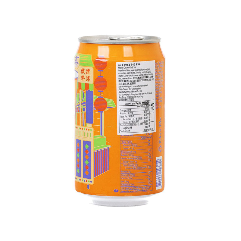 YHB OCEAN BOMB Mango Coconut Jelly Tea [Can]  (315mL)